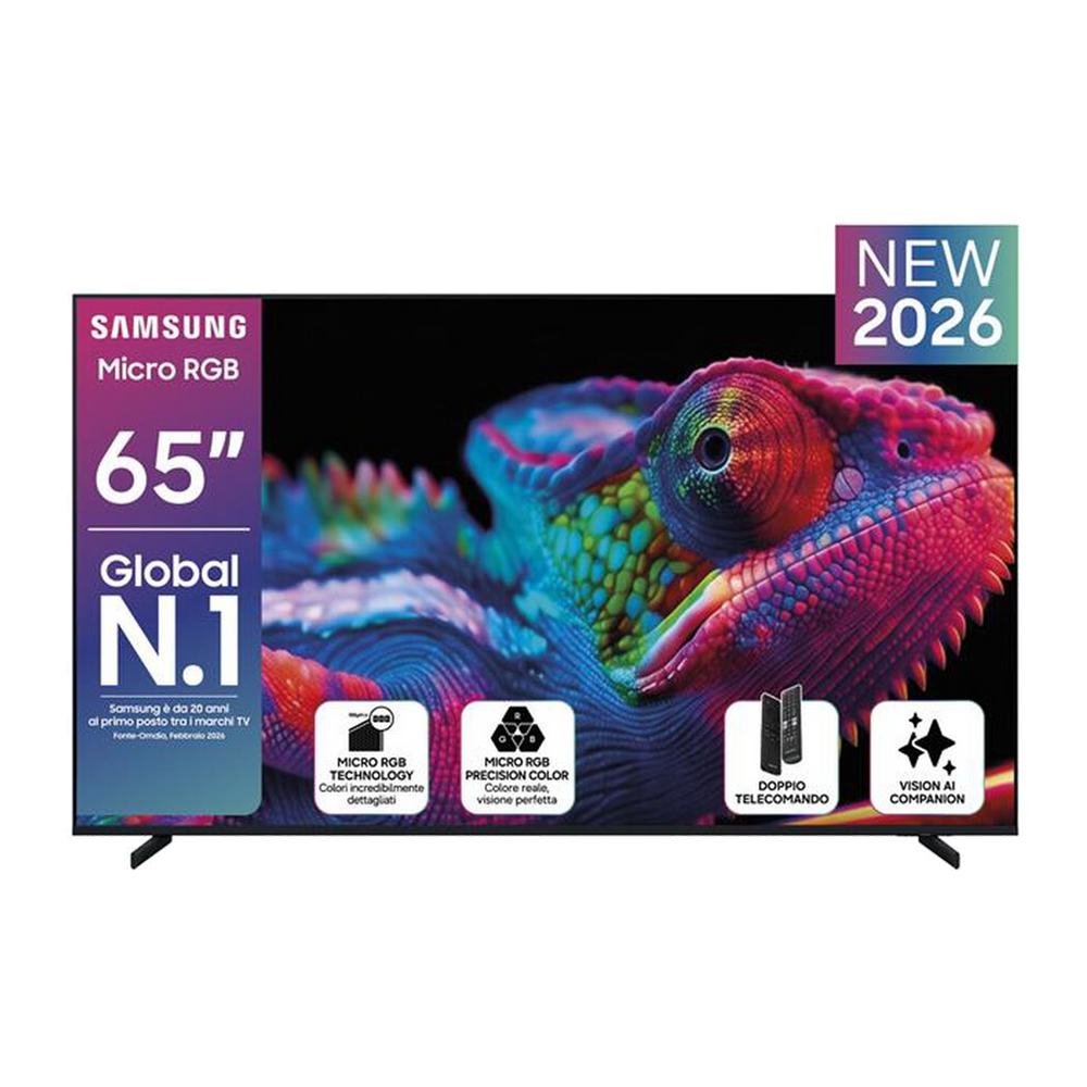 Samsung Smart TV Micro LED RGB 4K AI 65" MRE65R85HAUXZT-Titan Black