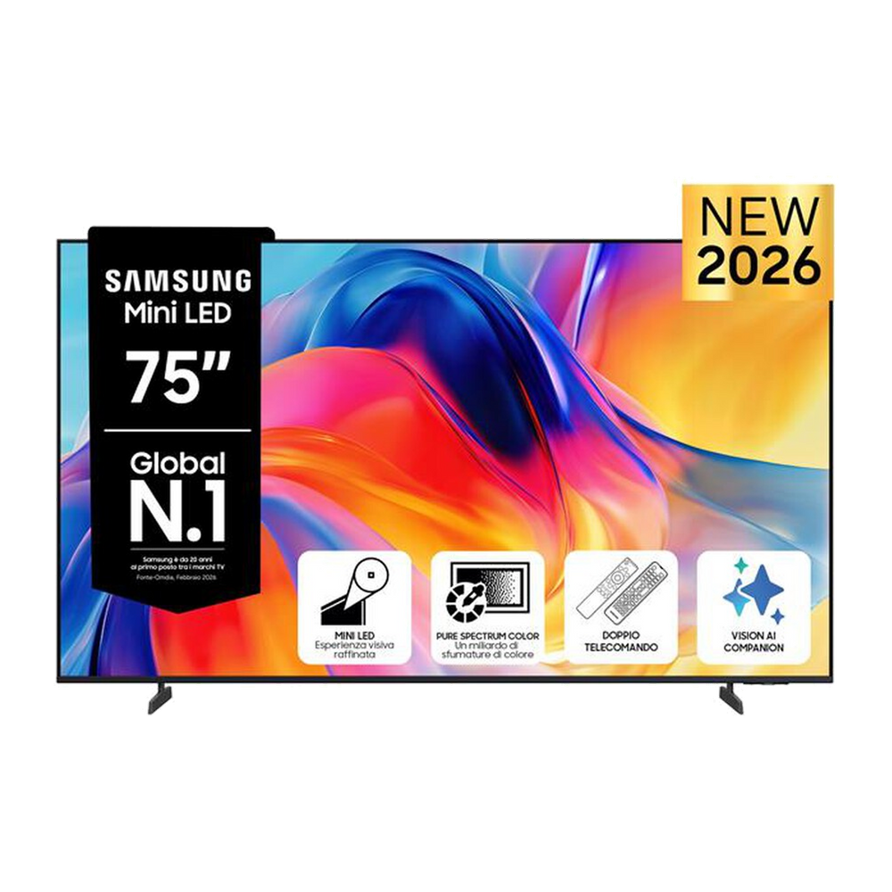 Samsung Smart TV Mini LED 4K AI 75" UE75M70HAUXZT-Titan Gray