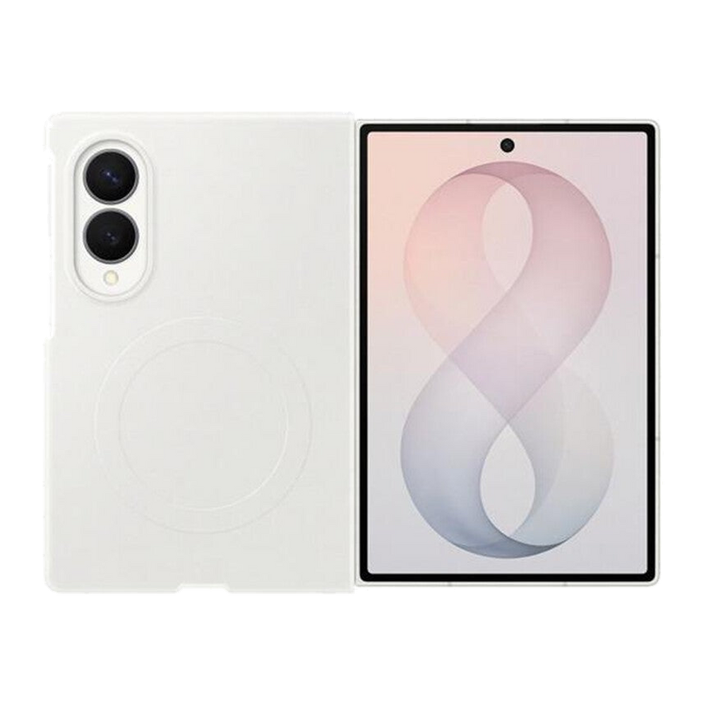 Samsung Custodia Silicone Magnet per Galaxy Galaxy Z Fold8-White