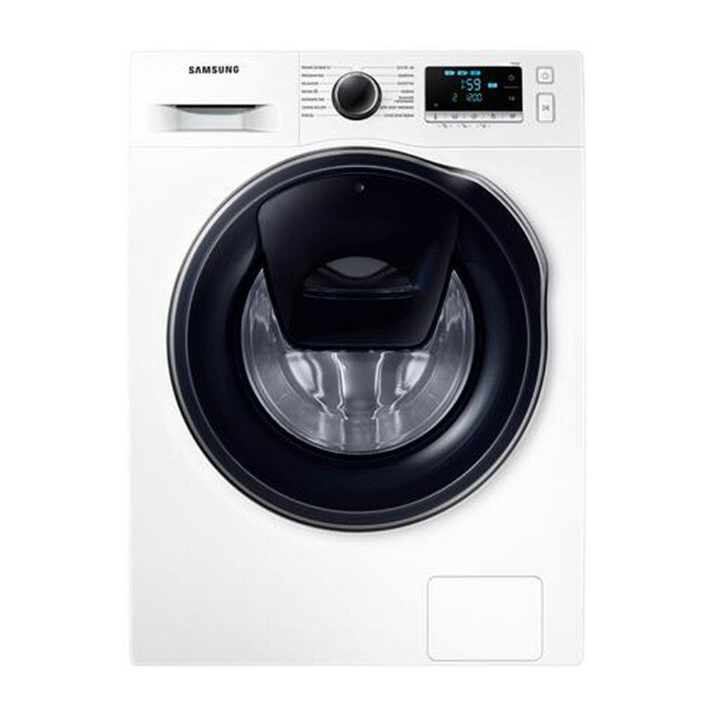 Samsung Lavatrice slim WW8NK62E0RW/ET 8 Kg Classe C-Bianco oblò Crystal Gloss Blue