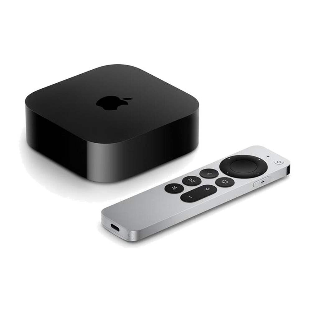 Apple TV 4K WI-FI CON 64GB DI ARCHIVIAZIONE-Nero, Argento