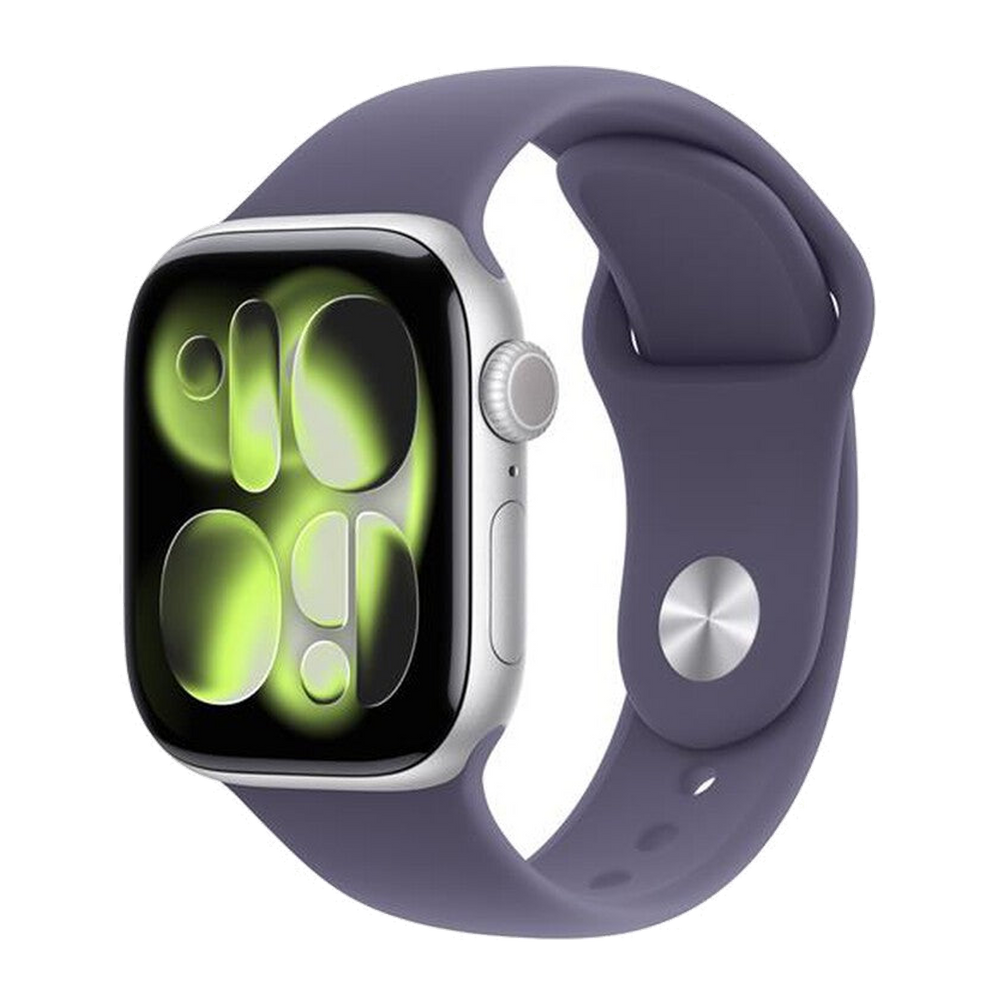 Apple Watch Series 11 GPS + Cellular 42mm Alluminio-Argento - Sport Band Viola M/L