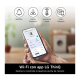 LG - Lavatrice AI DD F4X9009TWCE 9 Kg Classe A