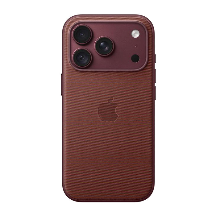 Apple Custodia MagSafe TechWoven per iPhone 18 Pro-Borgogna