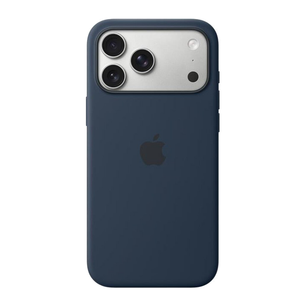 Apple Custodia MagSafe in silicone per iPhone 17 Pro Max-Mezzanotte