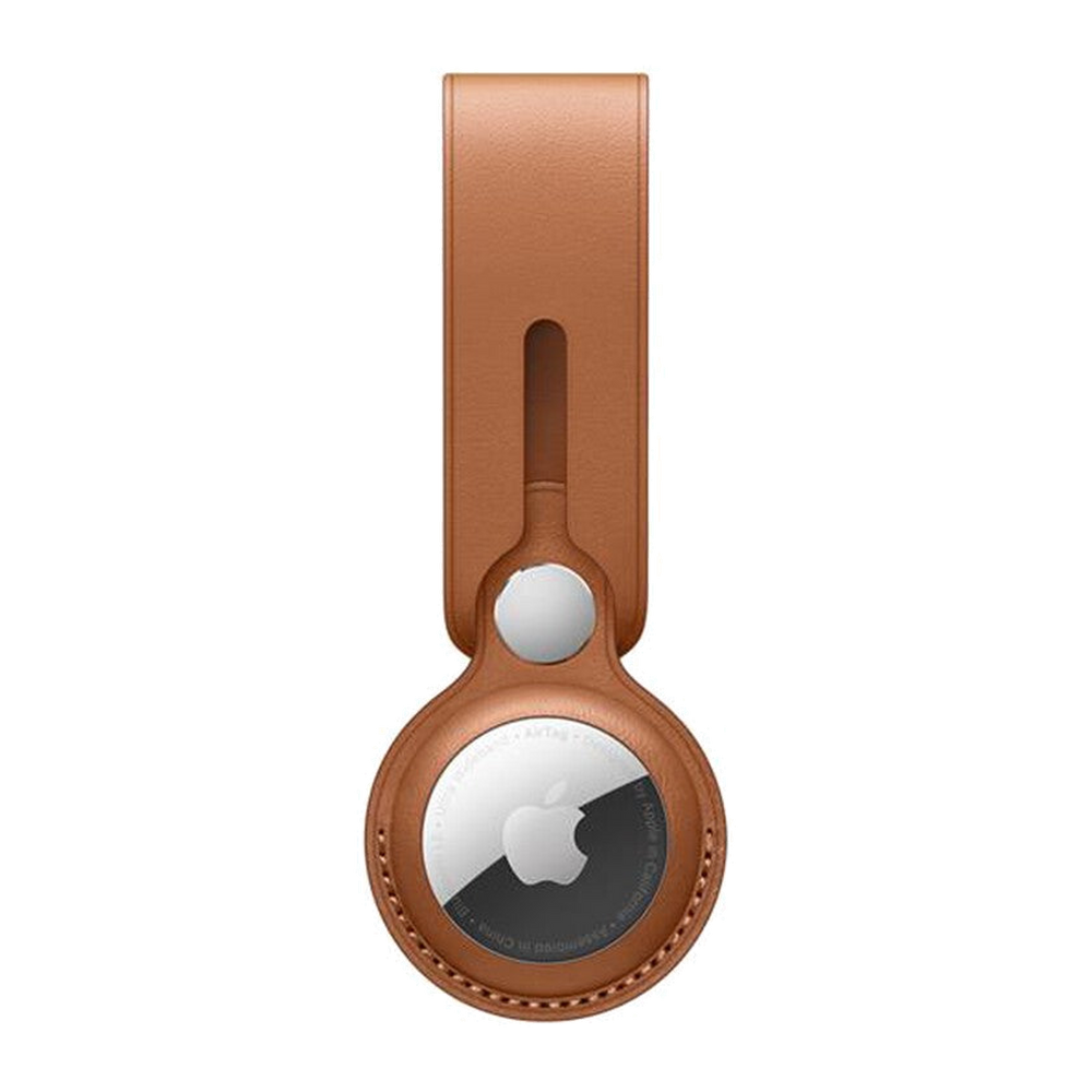 Apple Laccetto AirTag in pelle-Cuoio