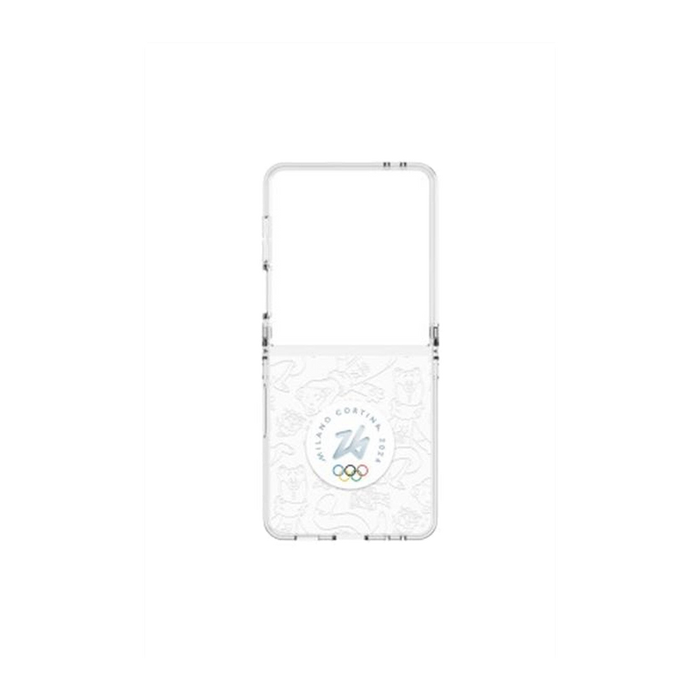 Samsung Cover OLYMPIC CASE per Galaxy Z Flip7-Transparent