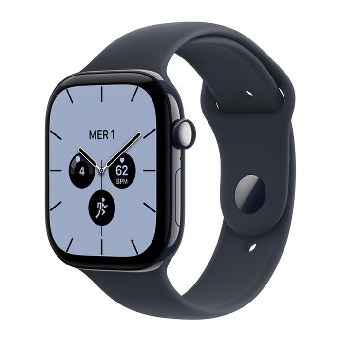 Apple Watch Series 12 GPS + Cellular 46mm Ceramica Blu-Sport Band Blu marino - S/M