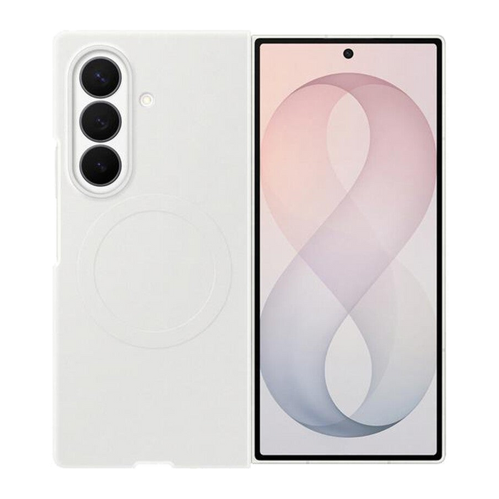 Samsung Custodia Silicone Magnet Case per Galaxy Q8-Cream