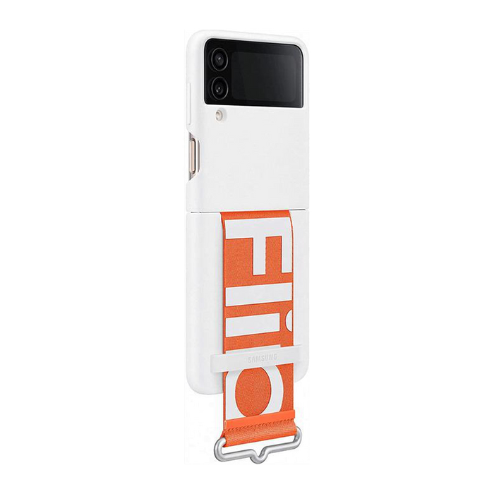 Samsung Cover con Strap Galaxy Z Flip 4-Bianco