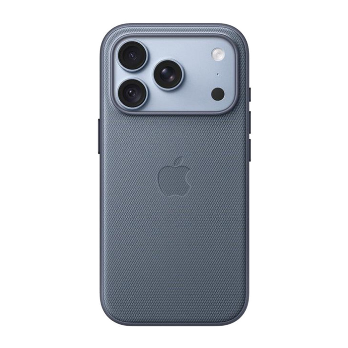 Apple Custodia MagSafe TechWoven per iPhone 18 Pro-Blu chambray