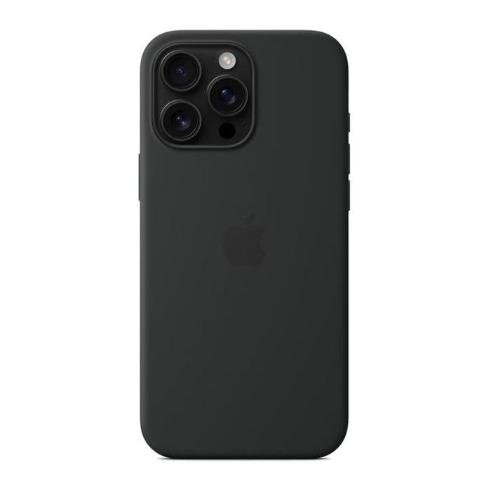 Apple Custodia MagSafe in silicone per iPhone 16 Pro Max-Nero