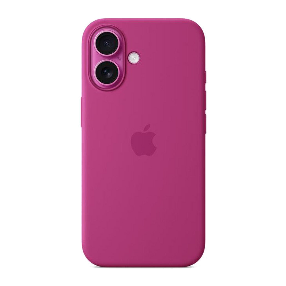 Apple Custodia MagSafe in silicone MYY53ZMA iPhone 16-Fucsia