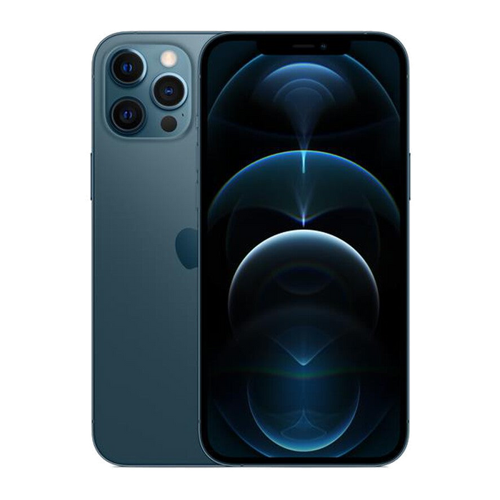 Apple iPhone 12 Pro Max 256GB OTTIMO BATTERIA NUOVA-Blu Pacifico (Ricondizionato, grado Ottimo)